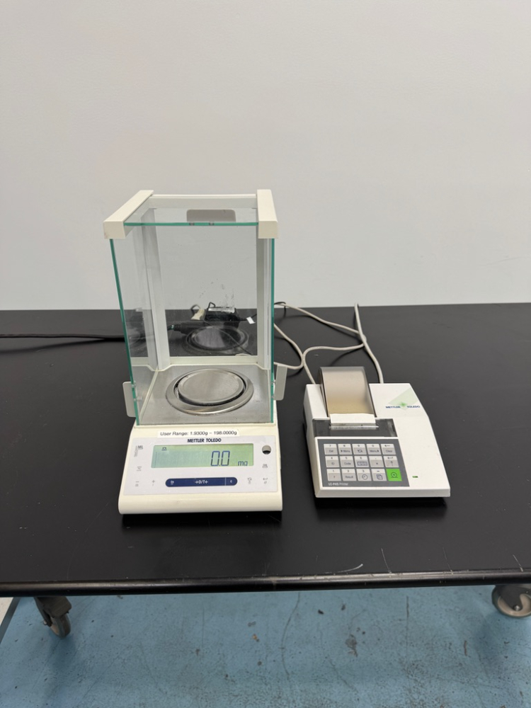 Image of Mettler Toledo NewClassic Analytical Balance w/ LC-P45 Printer